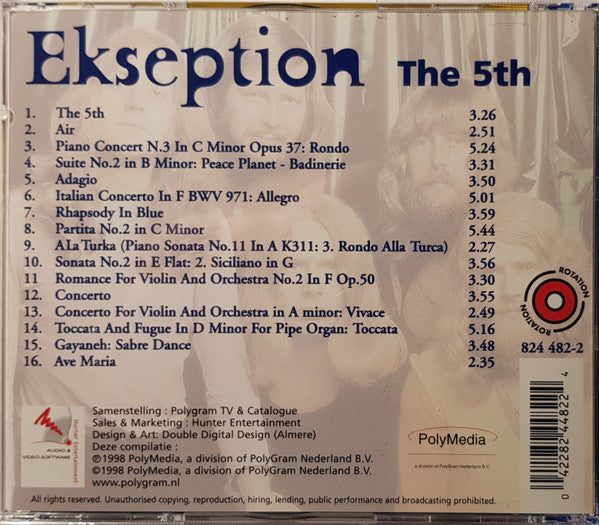 Ekseption : The 5th (CD, Comp, RE)
