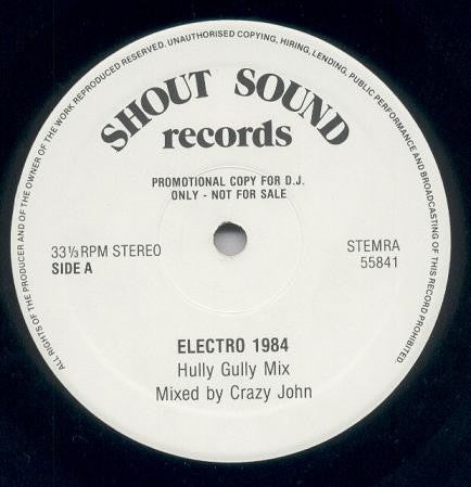 Various : Electro 1984 (12", Mixed, Promo)