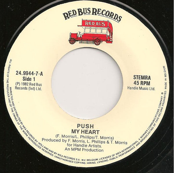 Push (8) : My Heart (7", Single)
