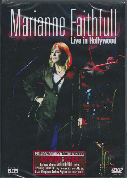 Marianne Faithfull : Live In Hollywood (DVD-V, PAL + CD, Comp)