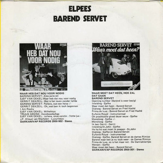 Gerrit Dekzeil : Wat Is Het Leven Zonder Liefde / Oh, Wat Ben Ik Toch Begonnen (7", Single)
