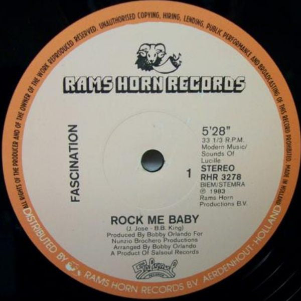 Fascination (3) : Rock Me Baby (12")