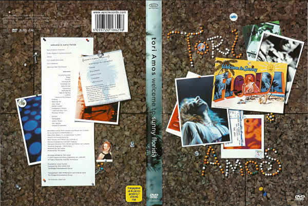 Tori Amos : Welcome To Sunny Florida (DVD-V, PAL + CD)