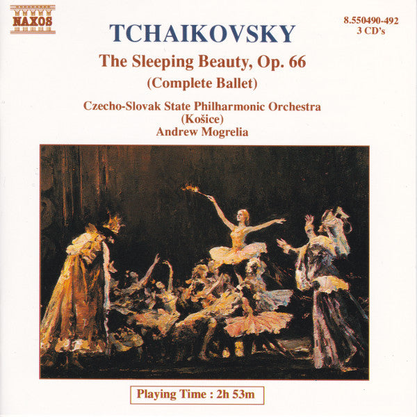 Pyotr Ilyich Tchaikovsky - Slovak State Philharmonic Orchestra, Košice, Andrew Mogrelia : The Sleeping Beauty, Op. 66 (Complete Ballet) (3xCD)