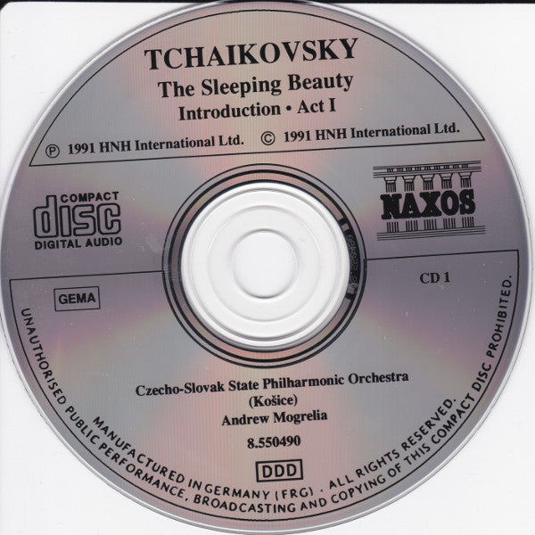 Pyotr Ilyich Tchaikovsky - Slovak State Philharmonic Orchestra, Košice, Andrew Mogrelia : The Sleeping Beauty, Op. 66 (Complete Ballet) (3xCD)