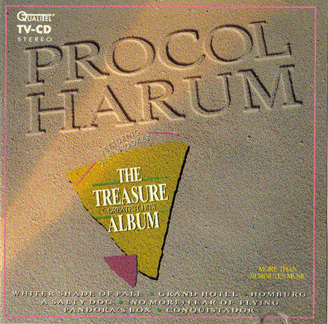 Procol Harum : The Treasure Album. Greatest Hits (CD, Comp)