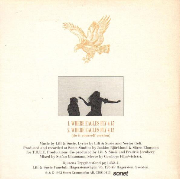 Lili & Sussie : Where Eagles Fly (CD, Single)