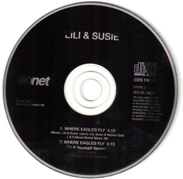 Lili & Sussie : Where Eagles Fly (CD, Single)