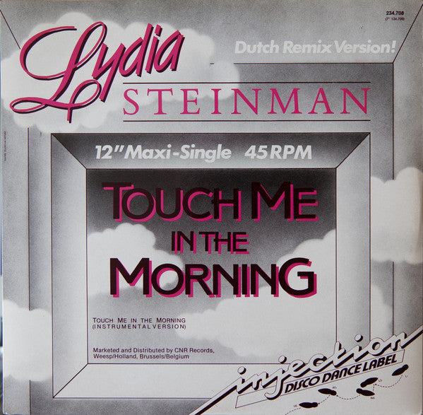 Lydia Steinman : Touch Me In The Morning (12")