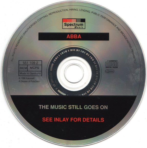 ABBA : The Music Still Goes On (CD, Comp)