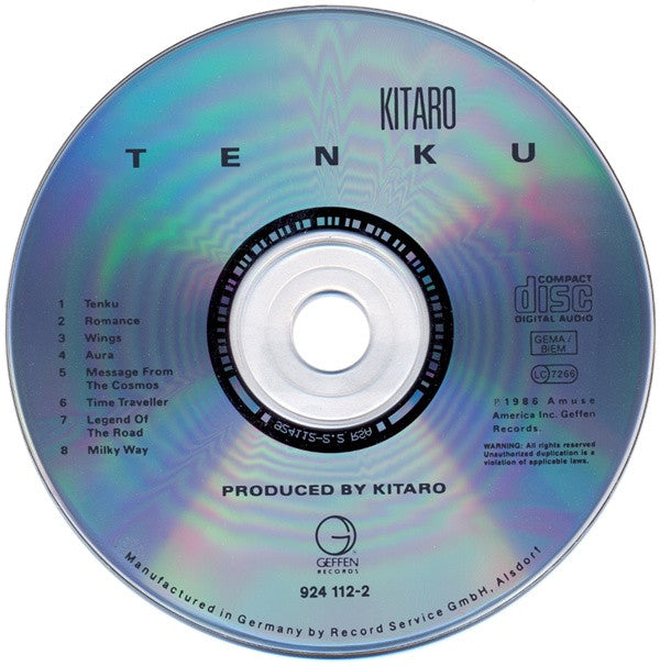 Kitaro : Tenku (CD, Album)