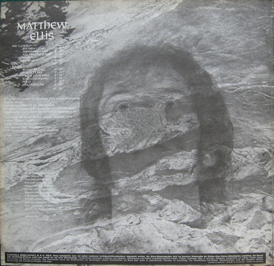Matthew Ellis : Matthew Ellis (LP, Album)