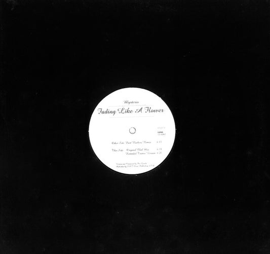 Mysterio (2) : Fading Like A Flower (12")