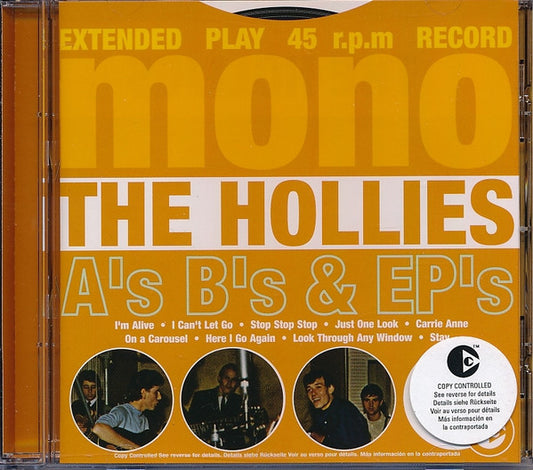 The Hollies : A's B's & EP's (CD, Comp, Copy Prot.)