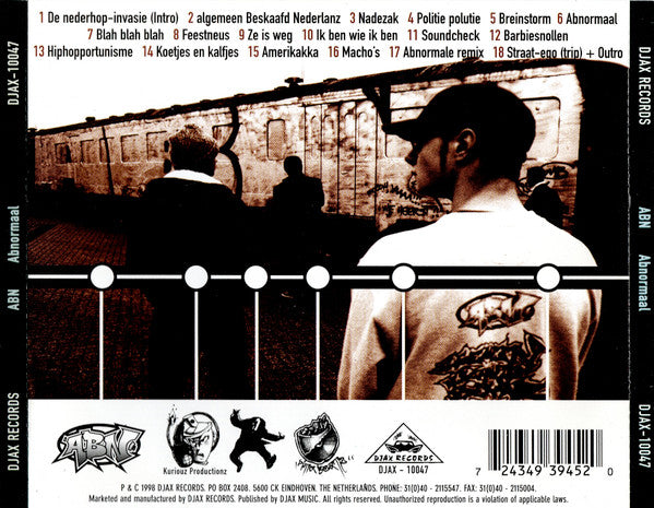 ABN : ABNormaal (CD, Album)