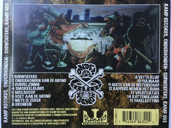 Onderhonden : Subwoefers (CD, Album)
