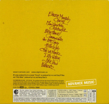 K-OS : Joyful Rebellion (CD, Album, Copy Prot., Promo)