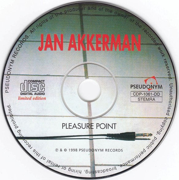 Jan Akkerman : Pleasure Point (CD, Album, Ltd, RE, RM)