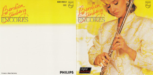 Berdien Stenberg : Encores (CD, Album, RE)