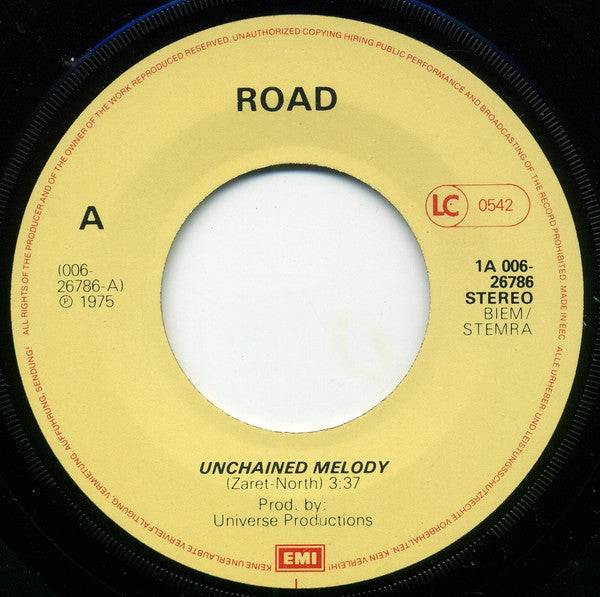 Road : Unchained Melody / Rio Manzanares (7")