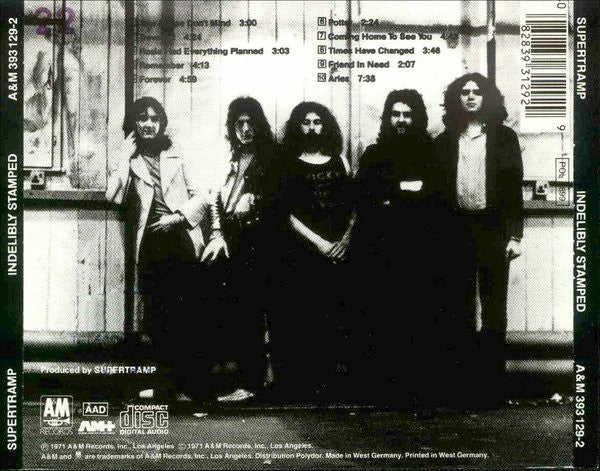 Supertramp : Indelibly Stamped (CD, Album, RE)