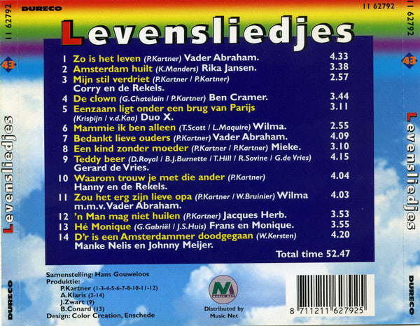 Various : Levensliedjes (CD, Comp)