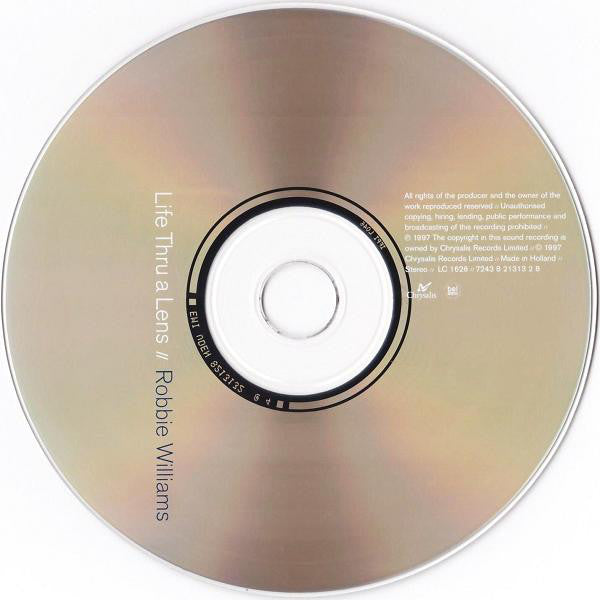 Robbie Williams : Life Thru A Lens (CD, Album)