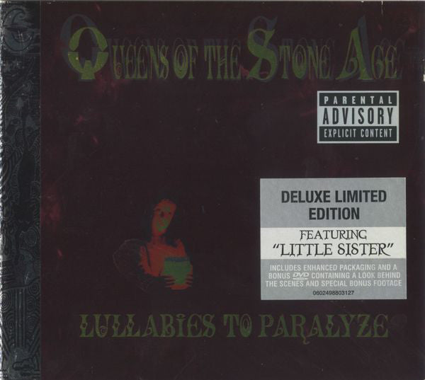 Queens Of The Stone Age : Lullabies To Paralyze (CD, Album + DVD-V, NTSC + Dlx, Ltd)