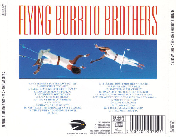 The Flying Burrito Bros : The Masters (CD, Album, RE)