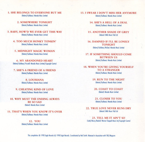 The Flying Burrito Bros : The Masters (CD, Album, RE)