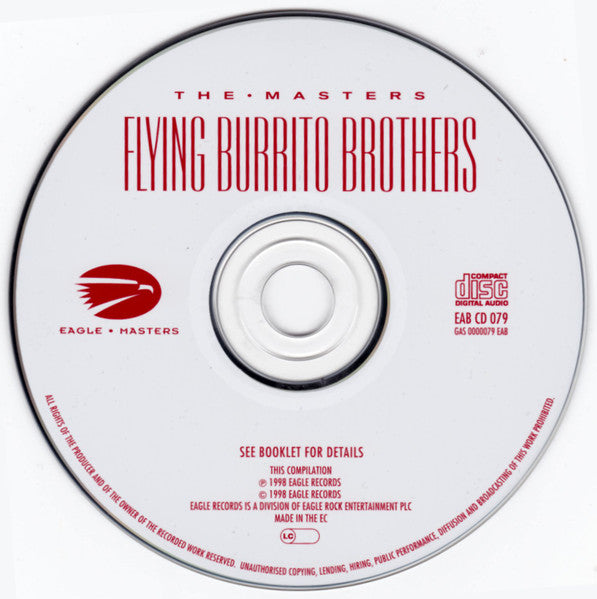 The Flying Burrito Bros : The Masters (CD, Album, RE)