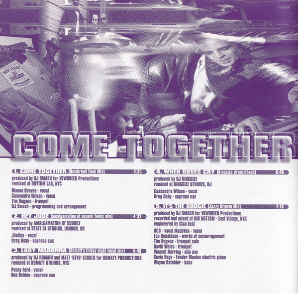 Bob Belden Project : Come Together - DJ Remix Jam (CD, Comp)