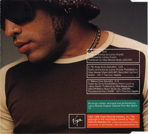 Lenny Kravitz : Fly Away (CD, Maxi)