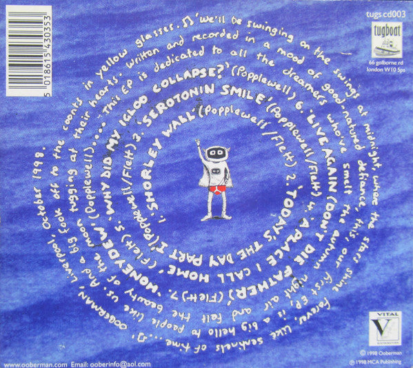 Ooberman : Shorley Wall EP (CD, EP)