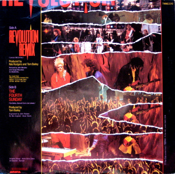 Thompson Twins : Revolution (Remix) (12", Single)