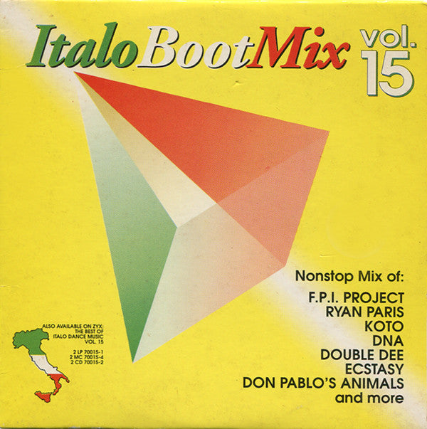 Various : Italo Boot Mix Vol. 15 (CD, Maxi, Mixed)