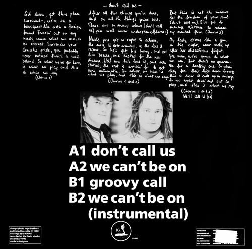 Swains : Don't Call Us (12", EP)