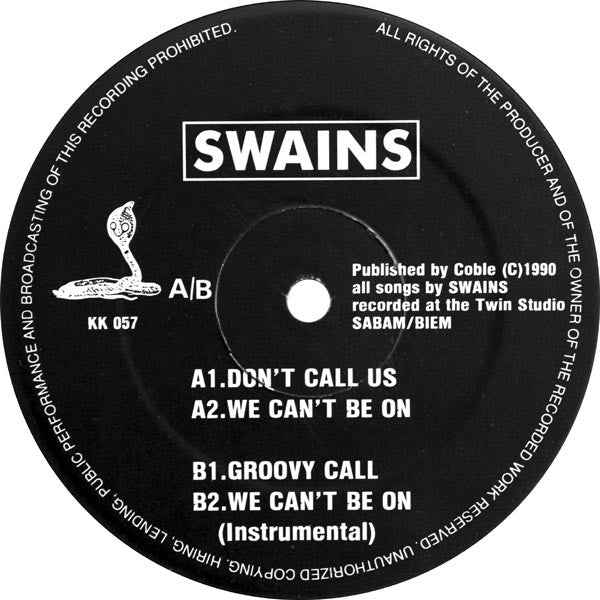 Swains : Don't Call Us (12", EP)
