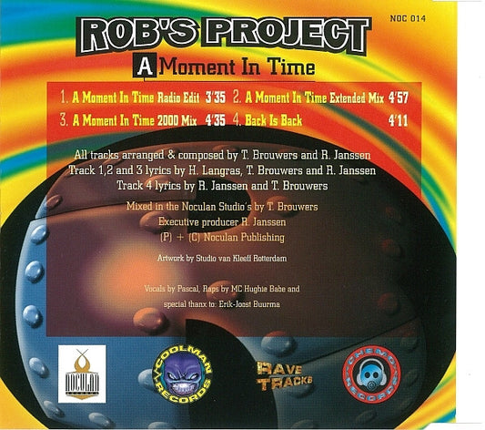 Rob's Project : A Moment In Time (CD, Maxi)