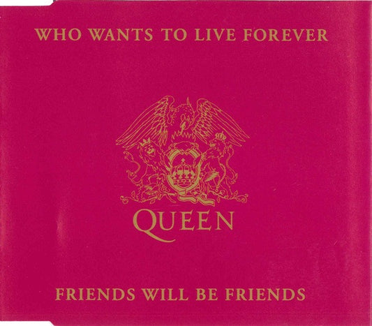 Queen : Who Wants To Live Forever / Friends Will Be Friends (CD, Single)