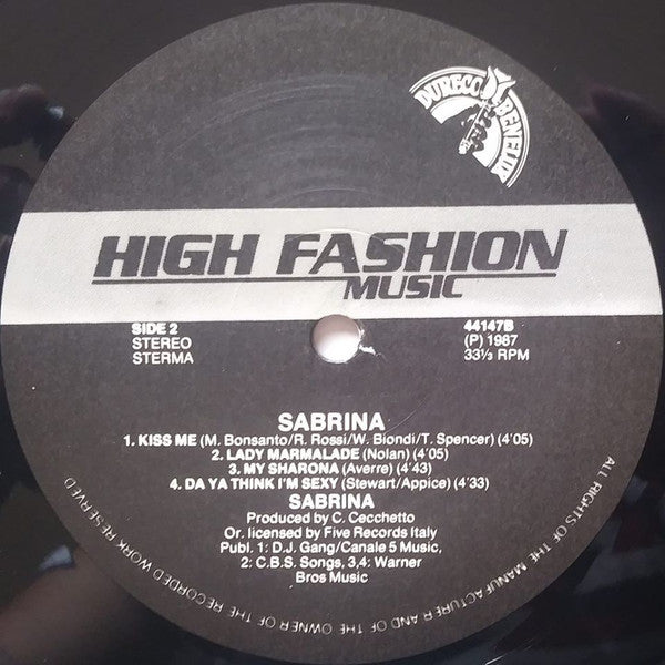 Sabrina : Sabrina (LP, Album)