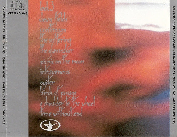 Bel Canto : Birds Of Passage (CD, Album)