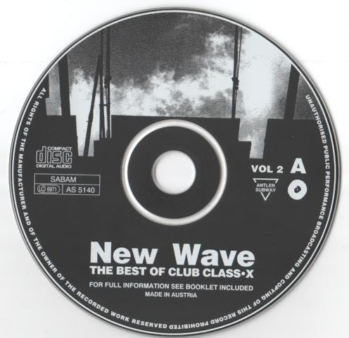 Various : The Best Of New Wave Club Class•X Vol. 2 (YY) (2xCD, Comp)