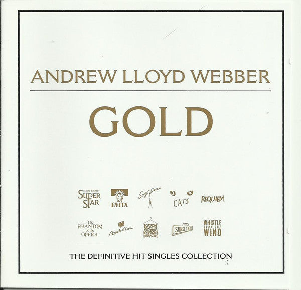 Andrew Lloyd Webber : Gold - The Definitive Hit Singles Collection (CD, Comp)