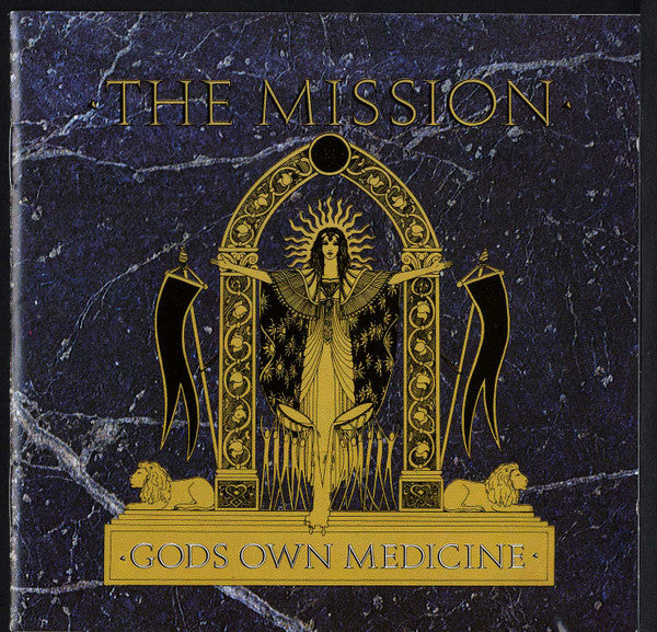 The Mission : Gods Own Medicine (CD, Album, RP, PDO)