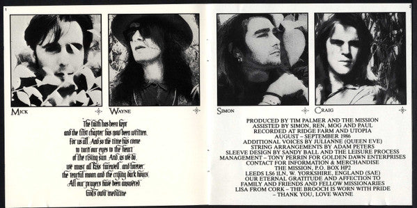 The Mission : Gods Own Medicine (CD, Album, RP, PDO)