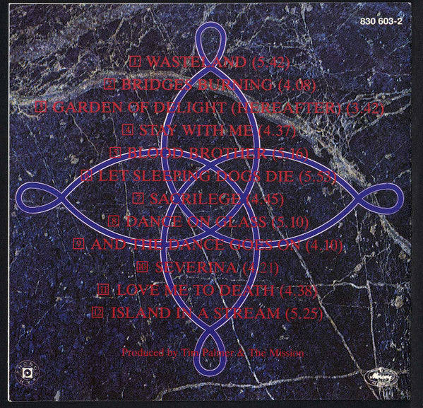 The Mission : Gods Own Medicine (CD, Album, RP, PDO)