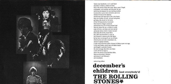 The Rolling Stones : December's Children (And Everybody's) (CD, Album, RE, RM)