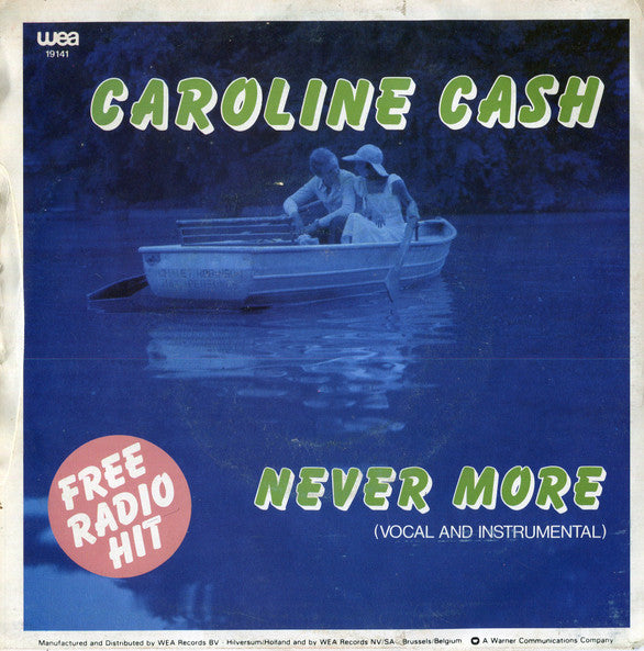 Caroline Cash : Never More (7", Single)