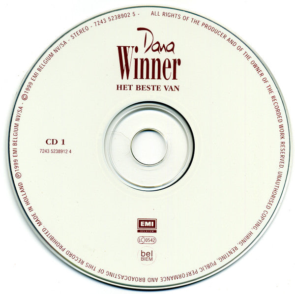 Dana Winner : Het Beste Van Dana Winner (2xCD, Comp)